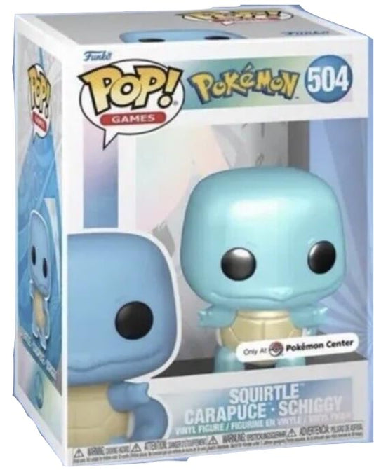 Funko Pop! Pokemon: Squirtle Pearlescent (Pokemon Center Exclusive)