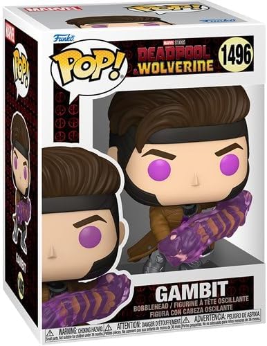 Marvel DeadPool & Wolverine Funko Pop! Vinyl Figure - X-23 with Sunglasses/ Gambit/ Blade