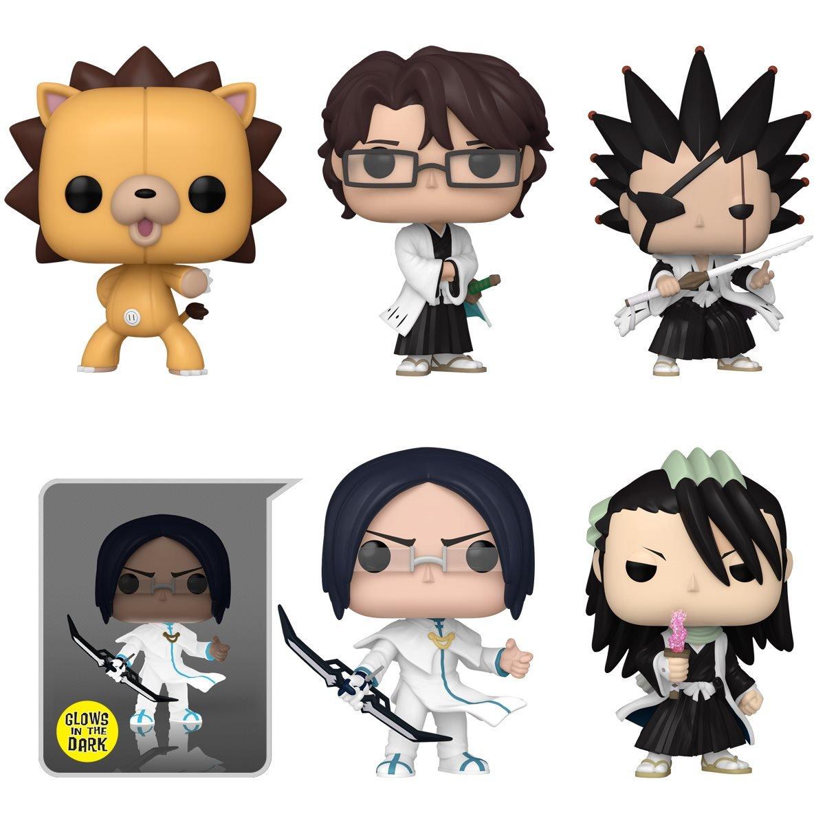 Bleach - Byakuya Kuchiki / Uryu Ishida / Kon Funko Pop! Vinyl Figure
