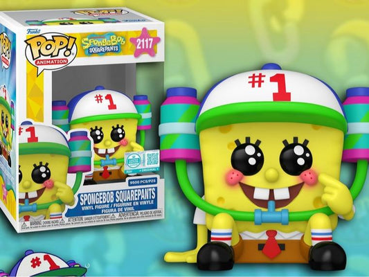 Funko SpongeBob SquarePants Pop! Animation Vinyl Figure 2117 Hot Topic Exclusive - Limited Edition 9500pcs