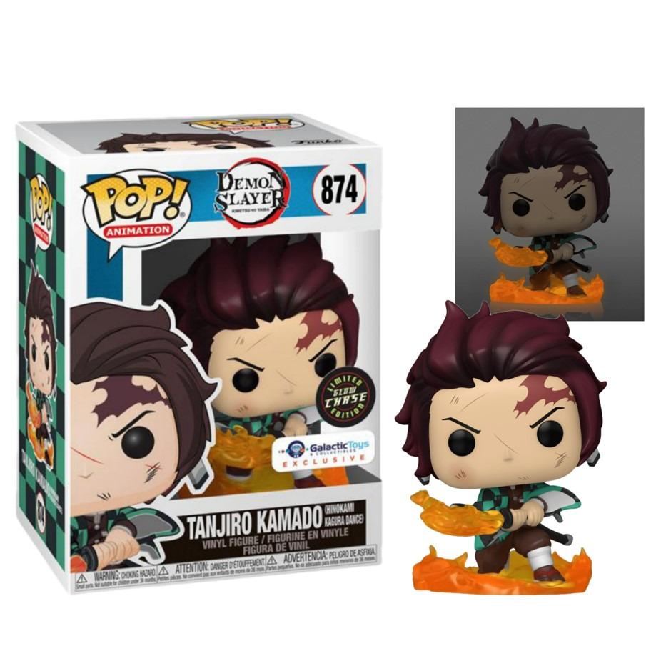Funko Pop! Demon Slayer: Tanjiro Kamado #874 (Hinokami Kagura Dance) (Galactic Toys Exclusive)