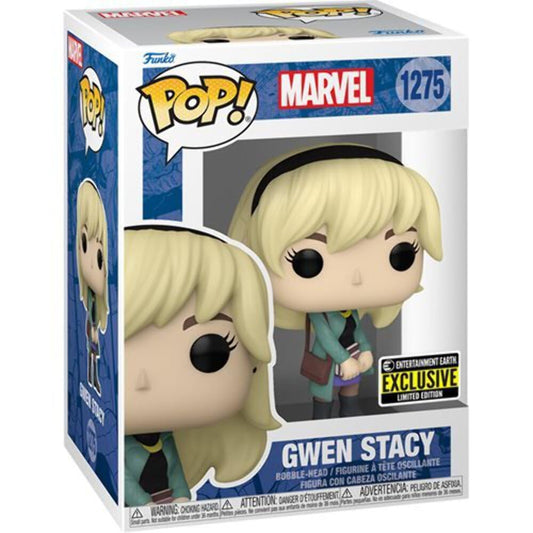 Funko Pop! Spider-Man Gwen Stacy Vinyl Figure #1275 - Entertainment Earth Exclusive