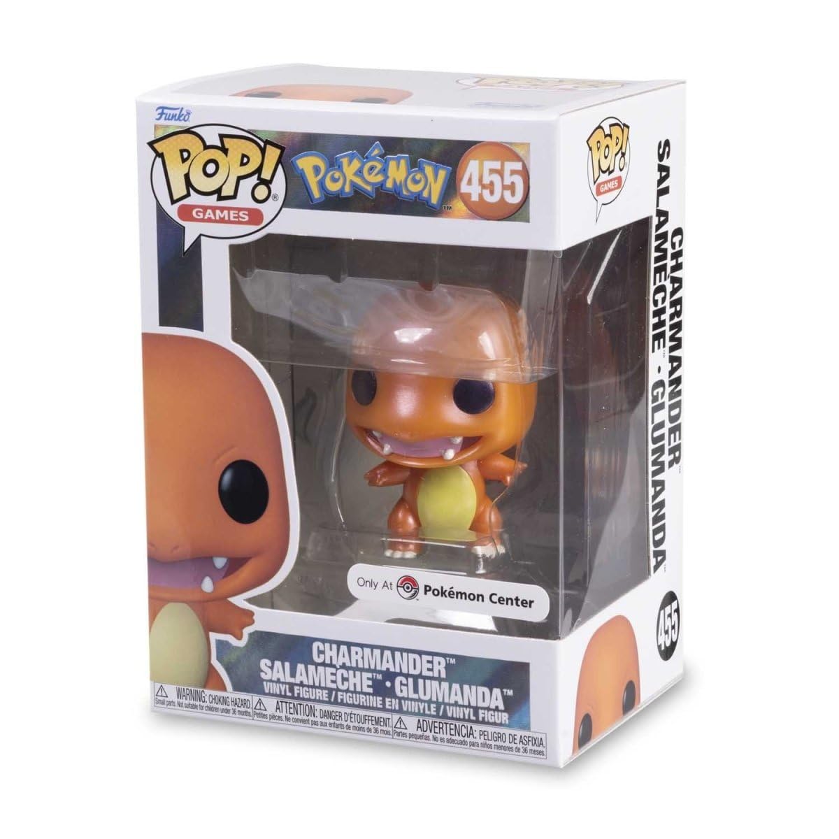 Funko Pop! Pokemon: Charmander Pearlescent (Pokemon Center Exclusive)