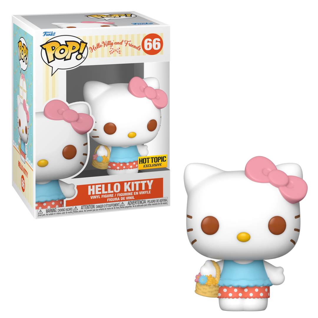 Sanrio Hello Kitty & Friends: Hello Kitty with Basket Funko Pop! Vinyl Figure - Hot Topic Exclusive