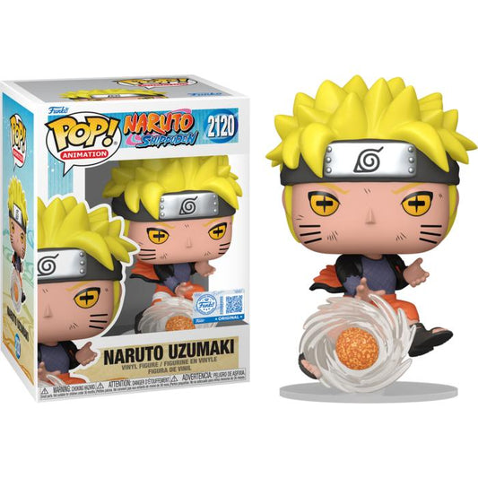 Funko Pop! Naruto Uzumaki Exclusive #2120 - Iconic Character Figure for Fans of the Naruto Series and Collectors