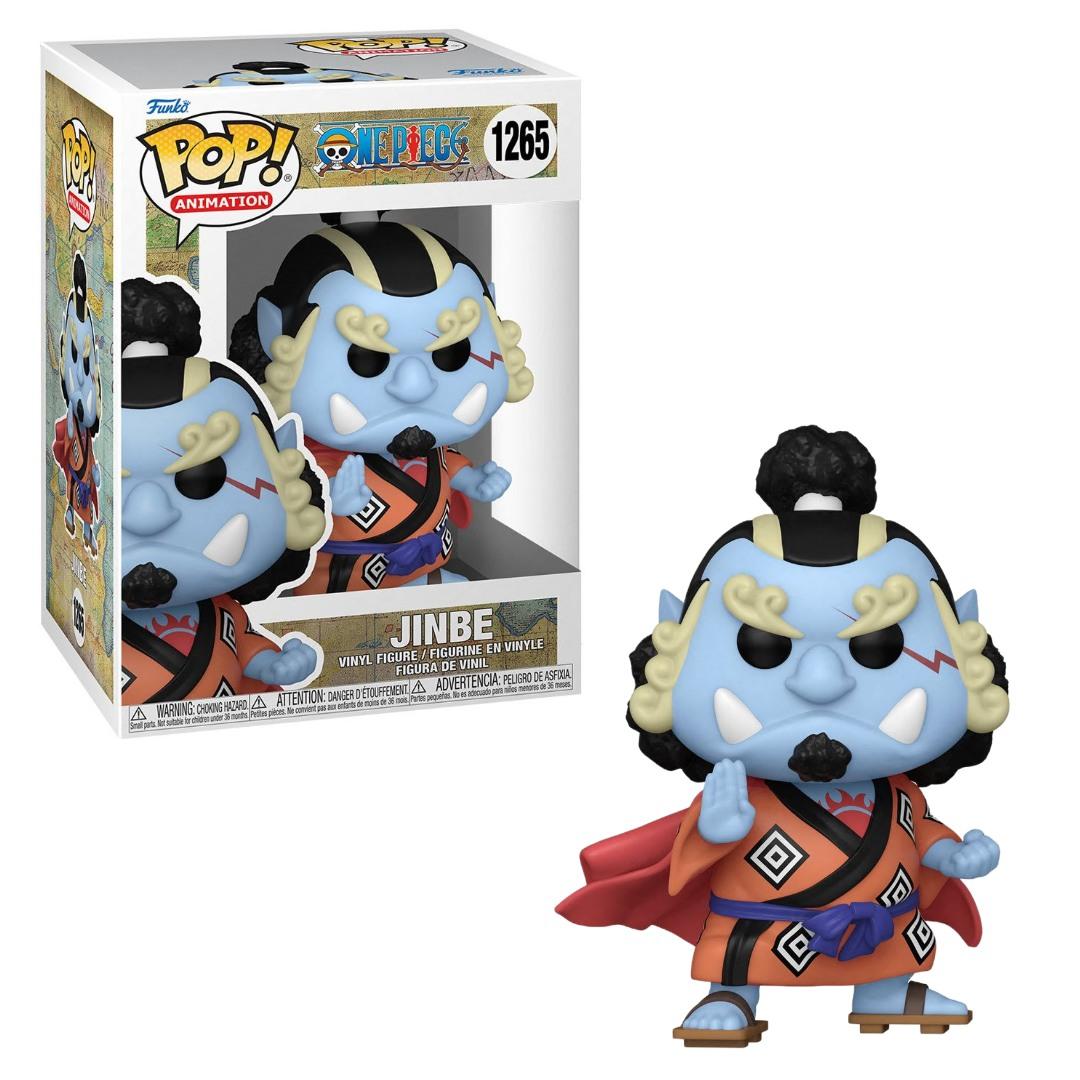 Funko Pop! One Piece Series 6: Roronoa Zoro #923 – Jinbe #1265 – Snake-Man Luffy #1266 - 6" Kaido #1267