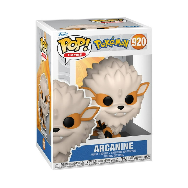 Funko Pop! Pokemon Wave 12: Glaceon #920 - Scorbunny #921 - Arcanine #922