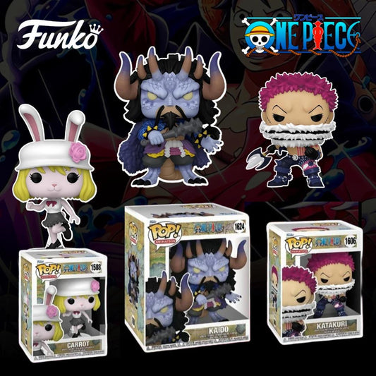 Funko Pop! One Piece: 6" Inch Kaido Man Beast Form / Katakuri / carrot