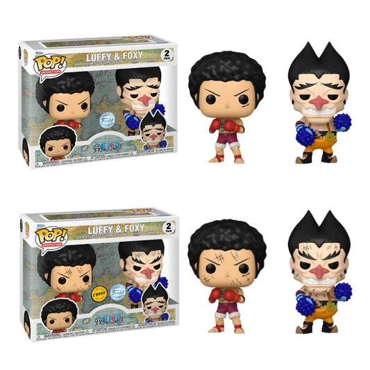 Funko Pop! One Piece: Luffy & Foxy 2-Pack