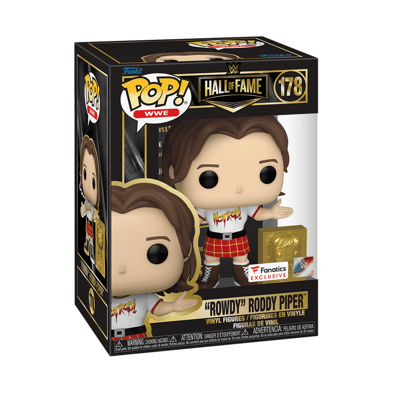 WWE: Buddy "Rowdy" Roddy Piper (2005 Hall of Fame) Funko Pop! Vinyl Figure