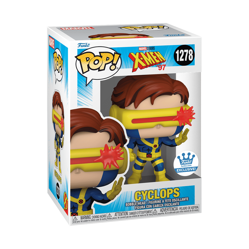 Marvel X-Men '97: Cyclops - Gambit - Bishop - Magneto Funko Pop! Vinyl Figure - Funko Shop Exclusive