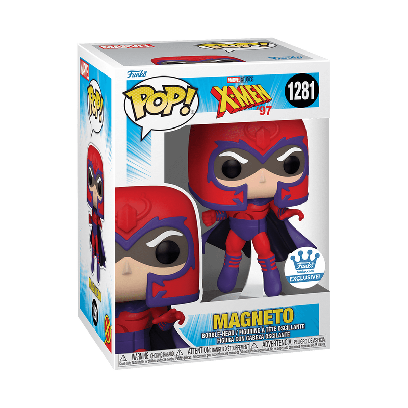 Marvel X-Men '97: Cyclops - Gambit - Bishop - Magneto Funko Pop! Vinyl Figure - Funko Shop Exclusive