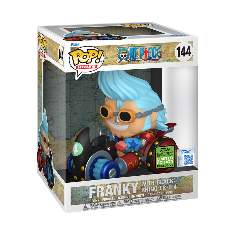 ONE PIECE
Pop! Rides Deluxe Franky with Black Rhino FR-U 4