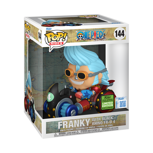 ONE PIECE
Pop! Rides Deluxe Franky with Black Rhino FR-U 4
