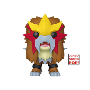 Pokemon - Entei 10" Jumbo Pop! Vinyl Figure (2025 Summer Convention Exclusive)