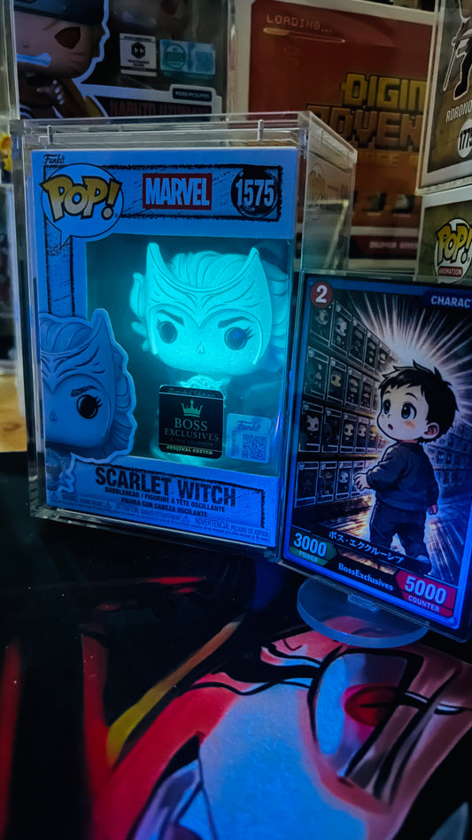 Scartlet Exclusives Glow in the Dark - BossExclusives Custom Glow with Magnectic Hardstack (Copy)
