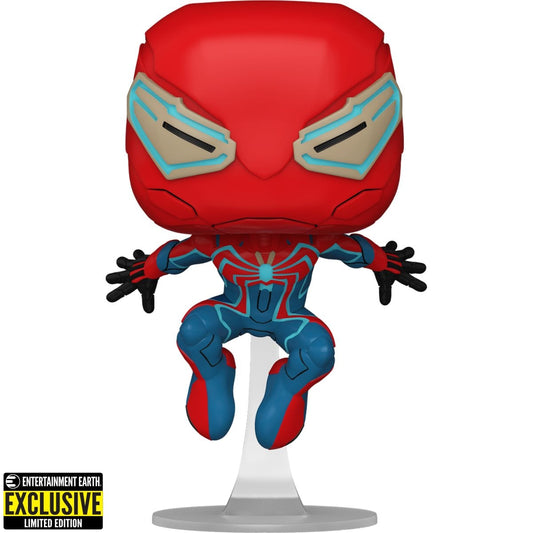 Spider-Man 2: Peter Parker Velocity Suit Funko Pop! Vinyl Figure - Entertainment Earth Exclusive