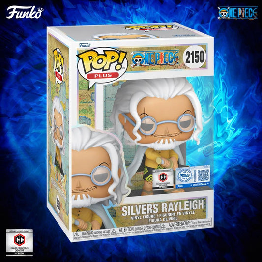 Funko Pop! Plus One PIece Silvers Rayleigh #2150 Vinyl Figure - Chalice Exclusive