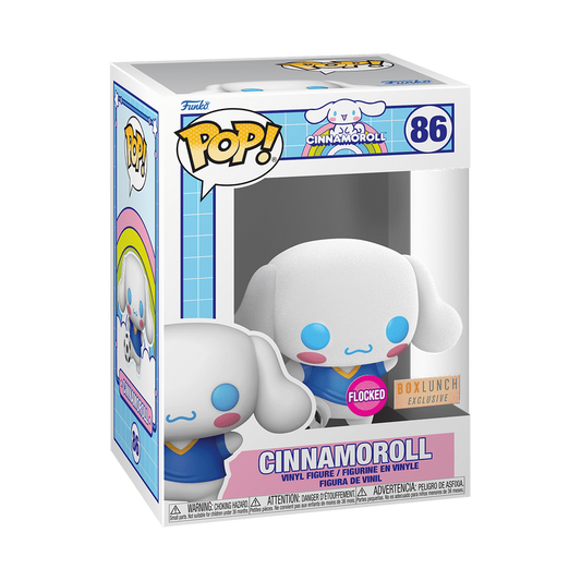 Funko Pop! Sanrio: Cinnamoroll with Soccer Ball (Flocked) - BoxLunch Exclusive