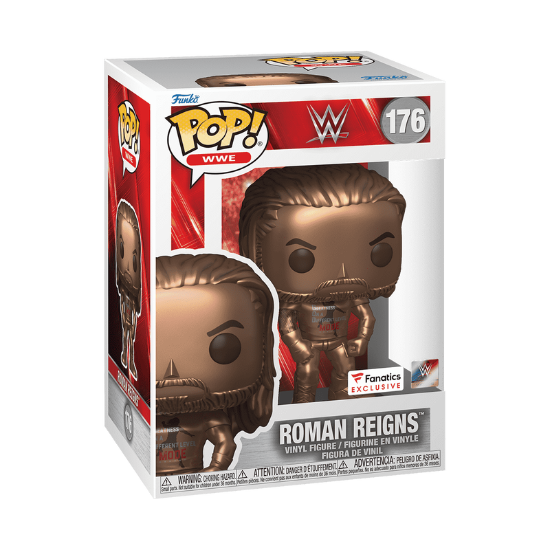 WWE: Roman Reigns (Bronze) Fanatics Exclusive Funko Pop! Vinyl Figure #176