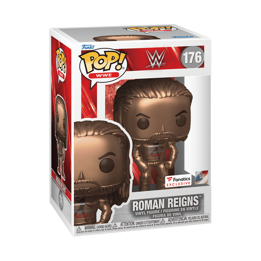 WWE: Roman Reigns (Bronze) Fanatics Exclusive Funko Pop! Vinyl Figure #176