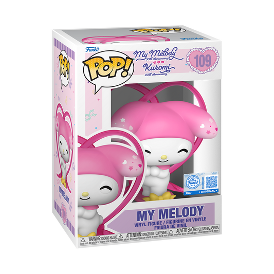 Funko Pop! Hello Kitty & Friends - My Melody With Ribbon 50th Anniversary Pop! Vinyl Figure