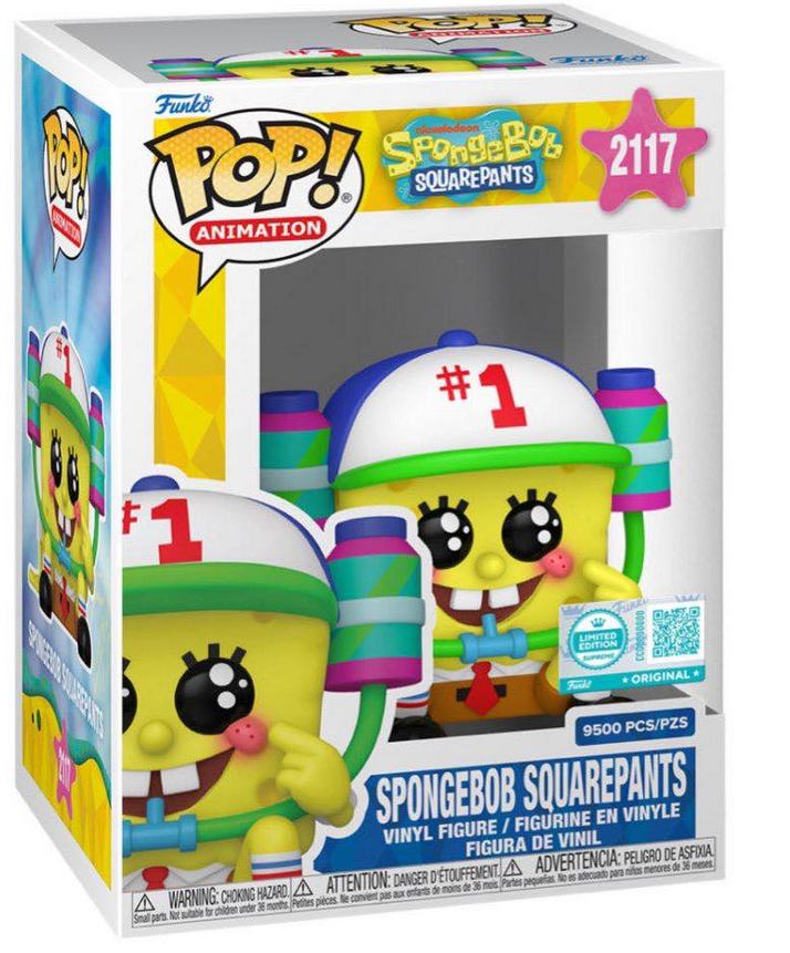 Funko SpongeBob SquarePants Pop! Animation Vinyl Figure 2117 Hot Topic Exclusive - Limited Edition 9500pcs