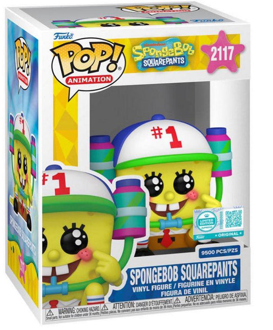Funko SpongeBob SquarePants Pop! Animation Vinyl Figure 2117 Hot Topic Exclusive - Limited Edition 9500pcs