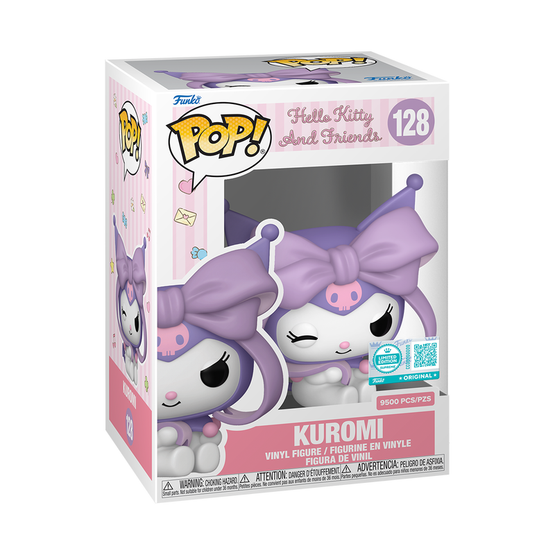 Sanrio Pop! Kuromi with Bow #128 Vinyl Figure LE9500