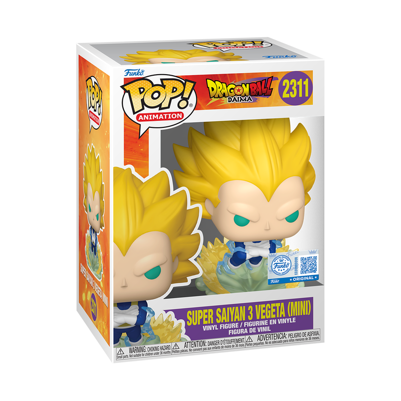 Dragon Ball Pop! Super Saiyan 3 Vegeta (Mini) - Exclusive