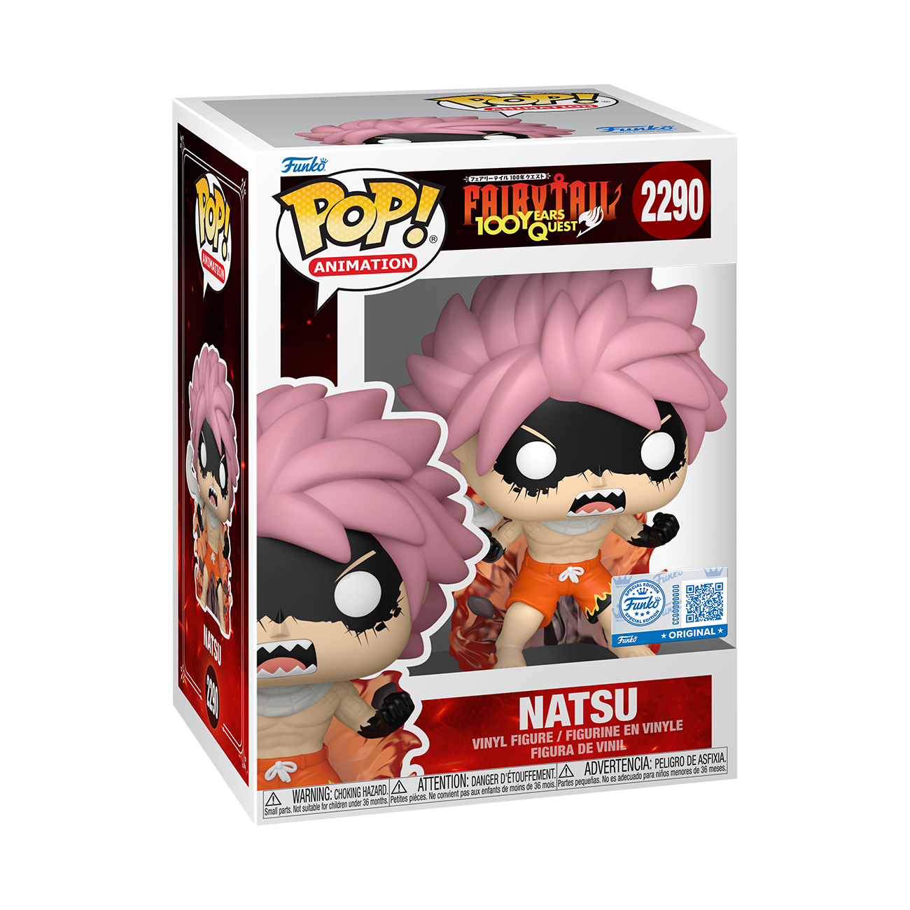 Fairy Tail Pop! Natsu (Fired-Up)