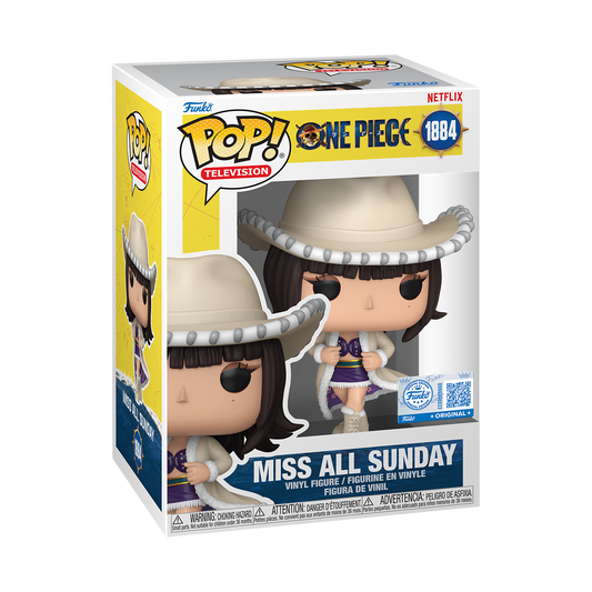One Piece Pop! Miss All Sunday (Live Action)vExclusive