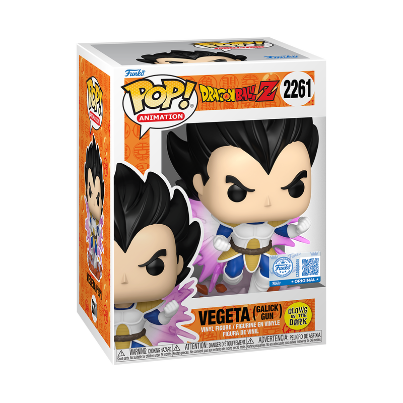 Dragon Ball Pop! Vegeta (Galick Gun) Glow in the Dark - Exclusive