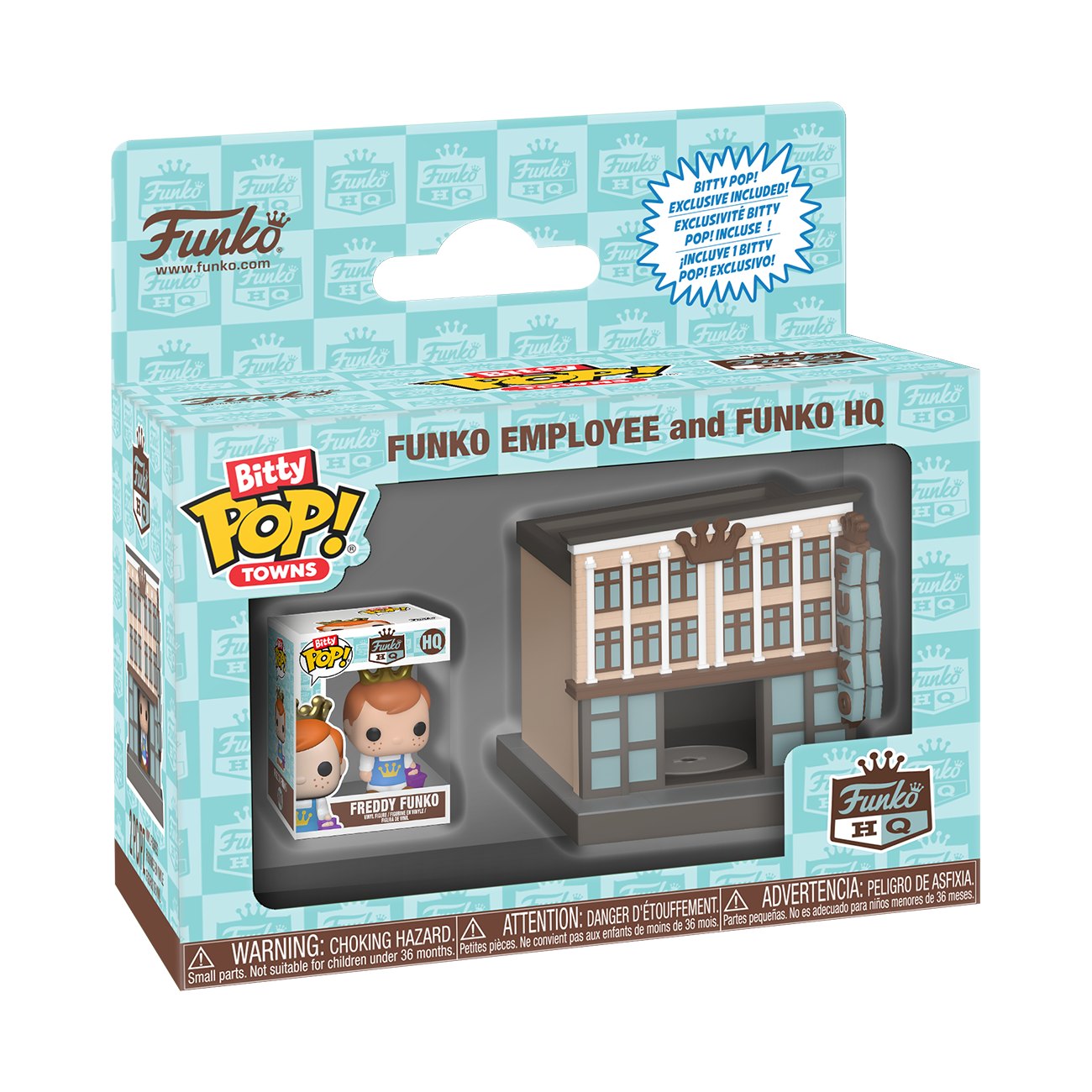 Funko Bitty Pop! Towns Funko Employee & Funko HQ