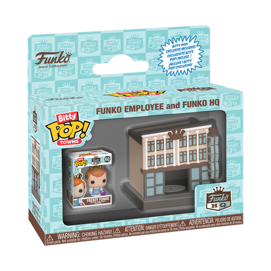 Funko Bitty Pop! Towns Funko Employee & Funko HQ