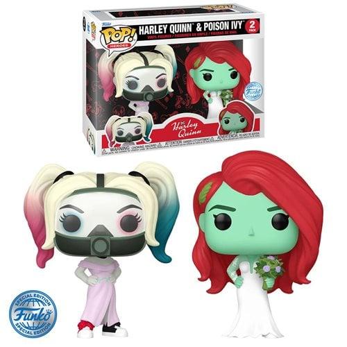DC Heroes Harley Quinn and Poison Ivy 2-Pack Funko Pop! Vinyl Figure (Special Edition)