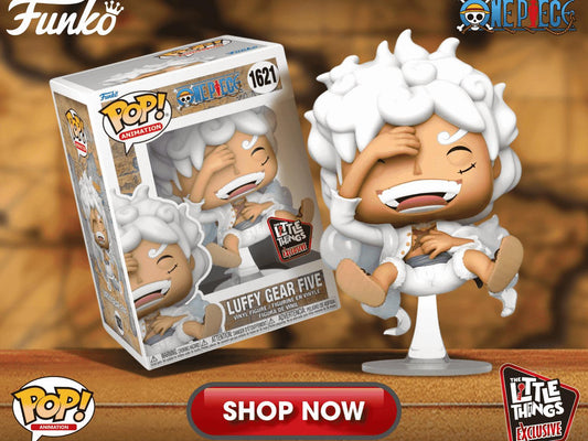 Funko Pop! One Piece: Luffy Gear Five (Laughing) - (GameStop Exclusive/ International Exclusive / UAE The Little Things Exclusive)