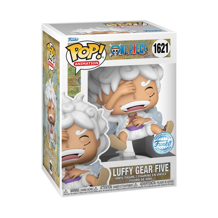 Funko Pop! One Piece: Luffy Gear Five (Laughing) - (GameStop Exclusive/ International Exclusive / UAE The Little Things Exclusive)