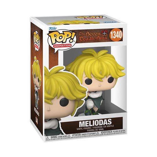 Seven Deadly Sins: Meliodas (Full Counter Pose) #1340 - Ban #1341 - King #1342 - Elizabeth #1343 Funko Pop! Vinyl Figure