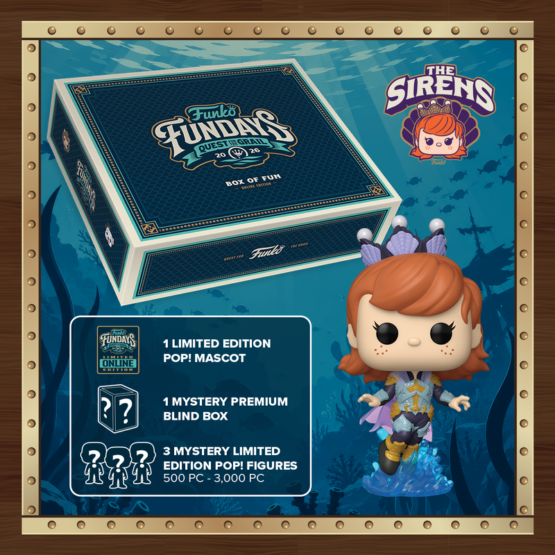 Quest for the Grail 2026 Box of Fun - RANDOM BOX (Mystery Freddy Funko)