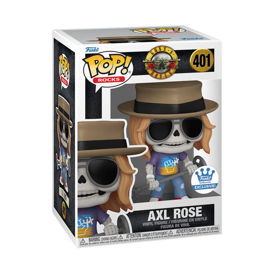 Funko Pop! Guns N Roses: Axl Rose (Skeleton) / Duff McKagen (Skeleton) / Slash (Skeleton) - (Funko Shop Exclusive)
