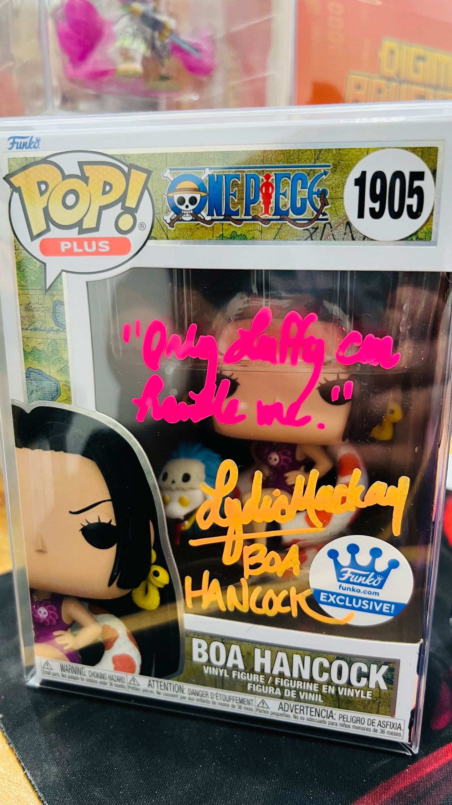 Funko Pop! One Piece - Nami & Boa Hancock Plus! Funko Shop Exclusive (EVASign/Art/Quote)