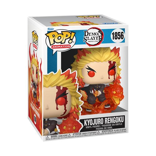 Demon Slayer Kyojuro Rengoku 9th Form Premium Size Funko Pop Vinyl Figure #1856