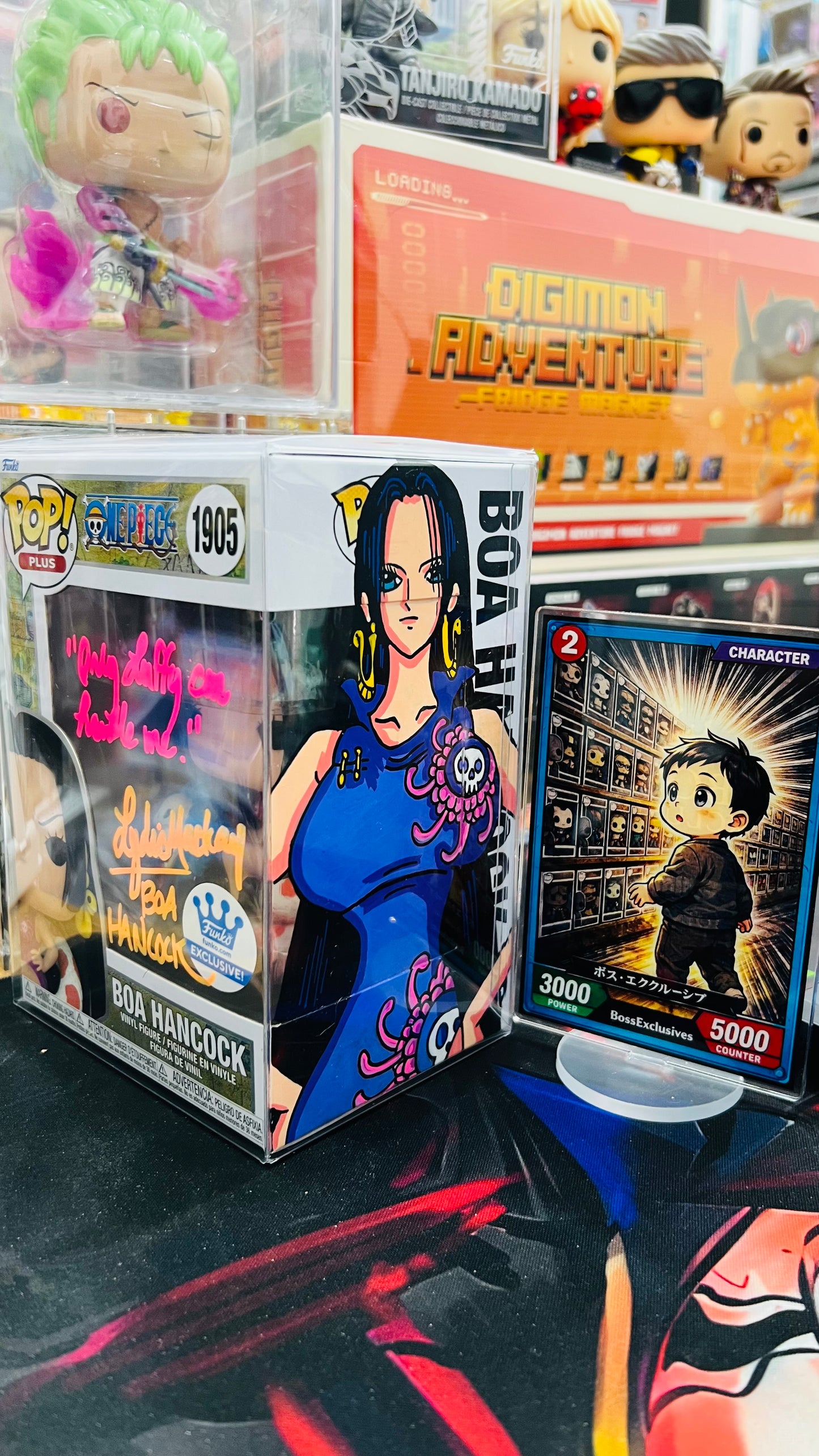 Funko Pop! One Piece - Nami & Boa Hancock Plus! Funko Shop Exclusive (EVASign/Art/Quote)