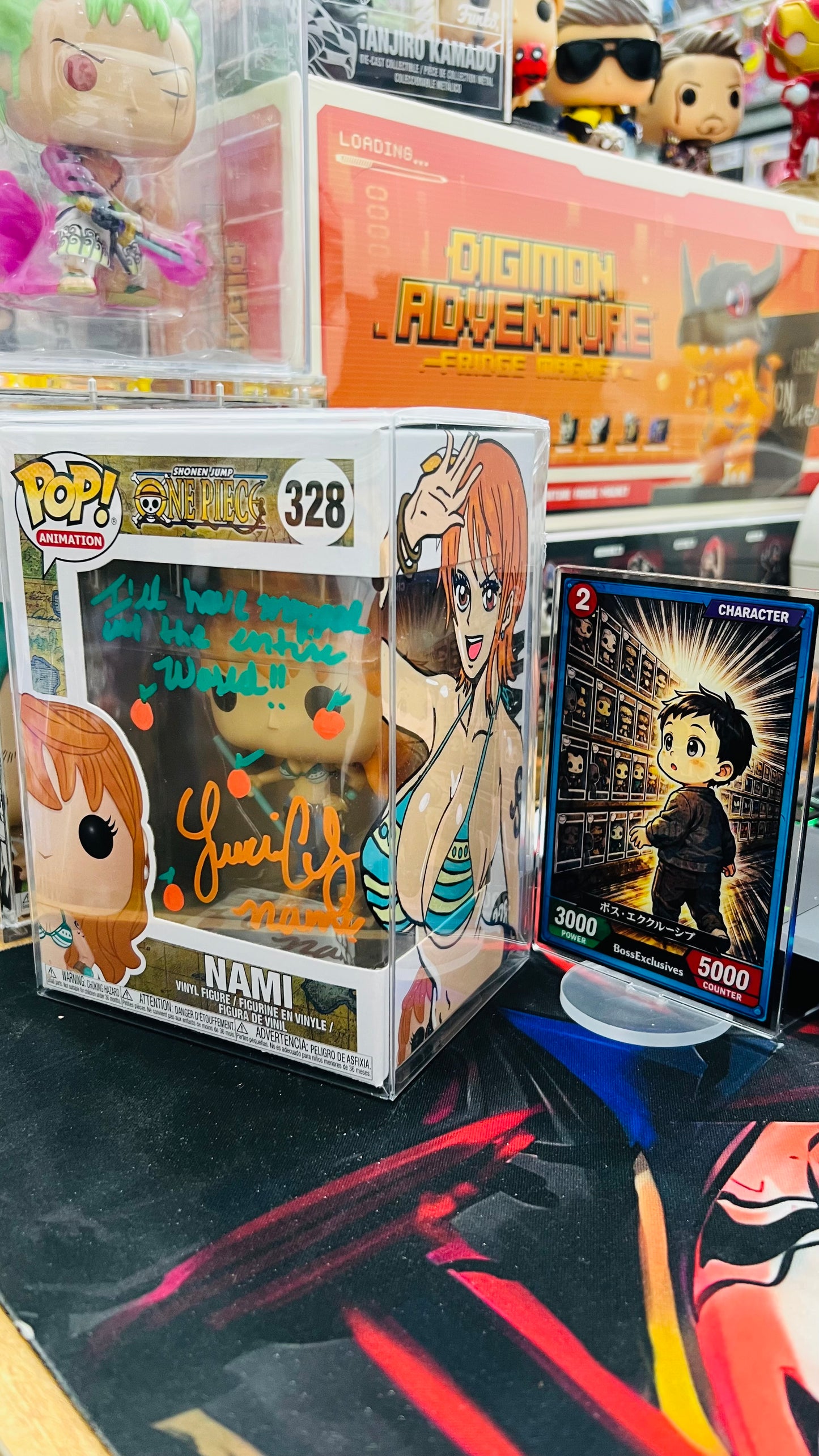 Funko Pop! One Piece - Nami & Boa Hancock Plus! Funko Shop Exclusive (EVASign/Art/Quote)