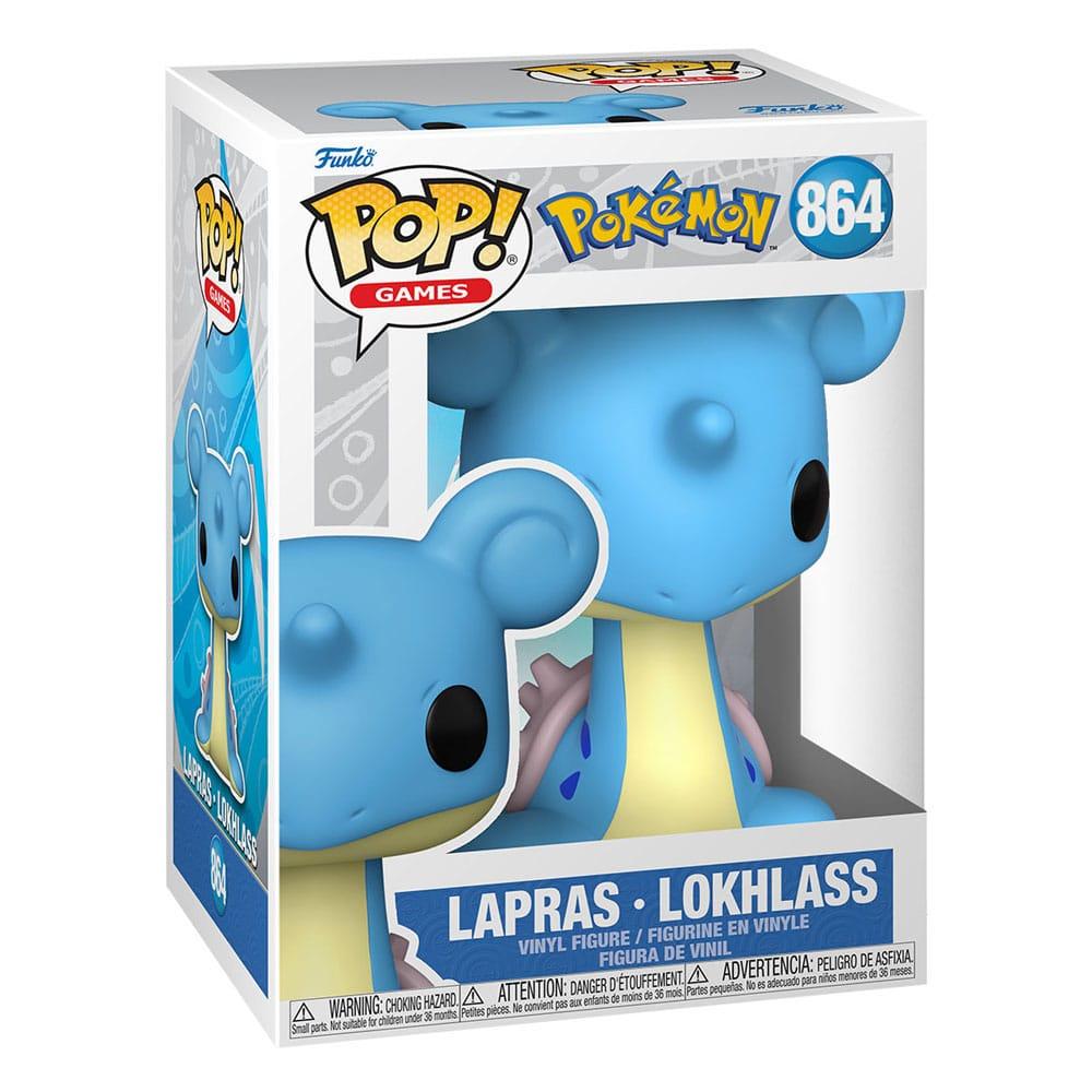 Funko Pop! Pokemon Wave 10 Vinyl Figure - Lapras #864 - Piplup #865 - Leafeon #866