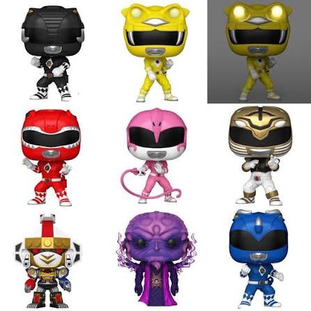 Mighty Morphin Power Rangers: The Movie Rangers Funko Pop!