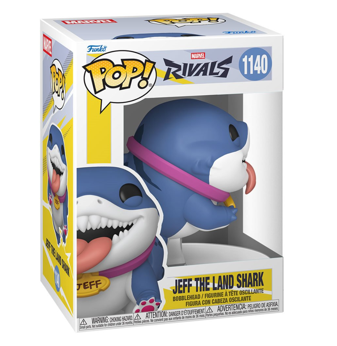 Marvel Rivals Jeff the Land Shark/ Magik / Luna Snow Funko Pop!