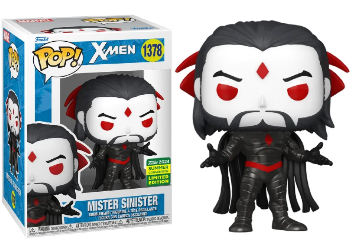 Funko Pop! Marvel : X-Men #1378 - Mister Sinister (Metallic) (Summer Convention 2024)