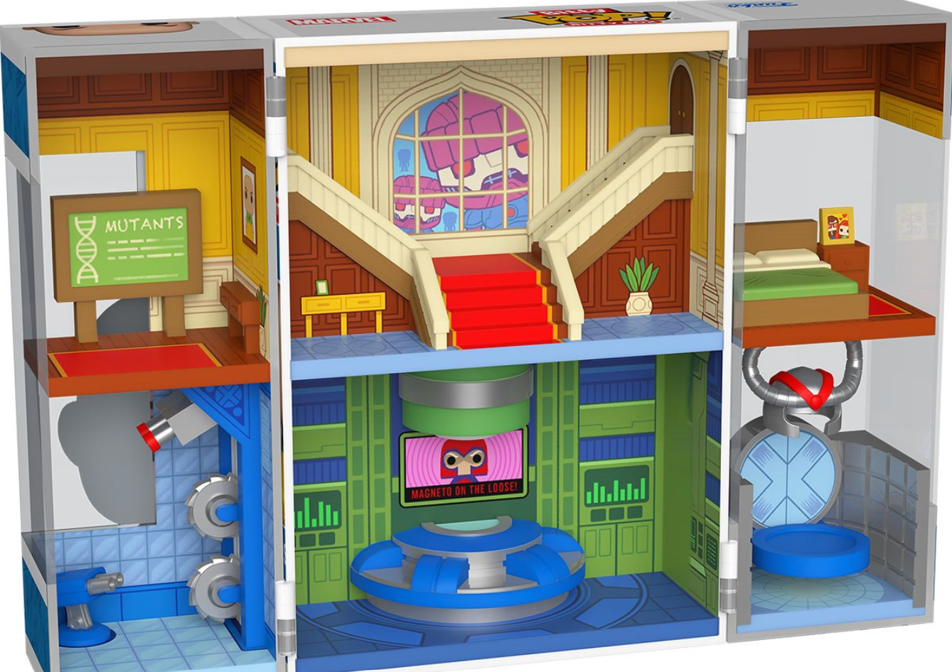 X-Men The X-Mansion Funko Bitty Box Playset